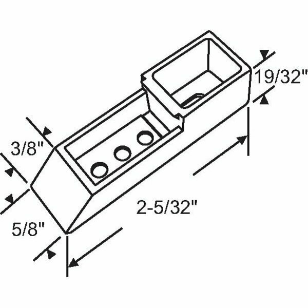 Strybuc Balance Top Sash Guide 60-603